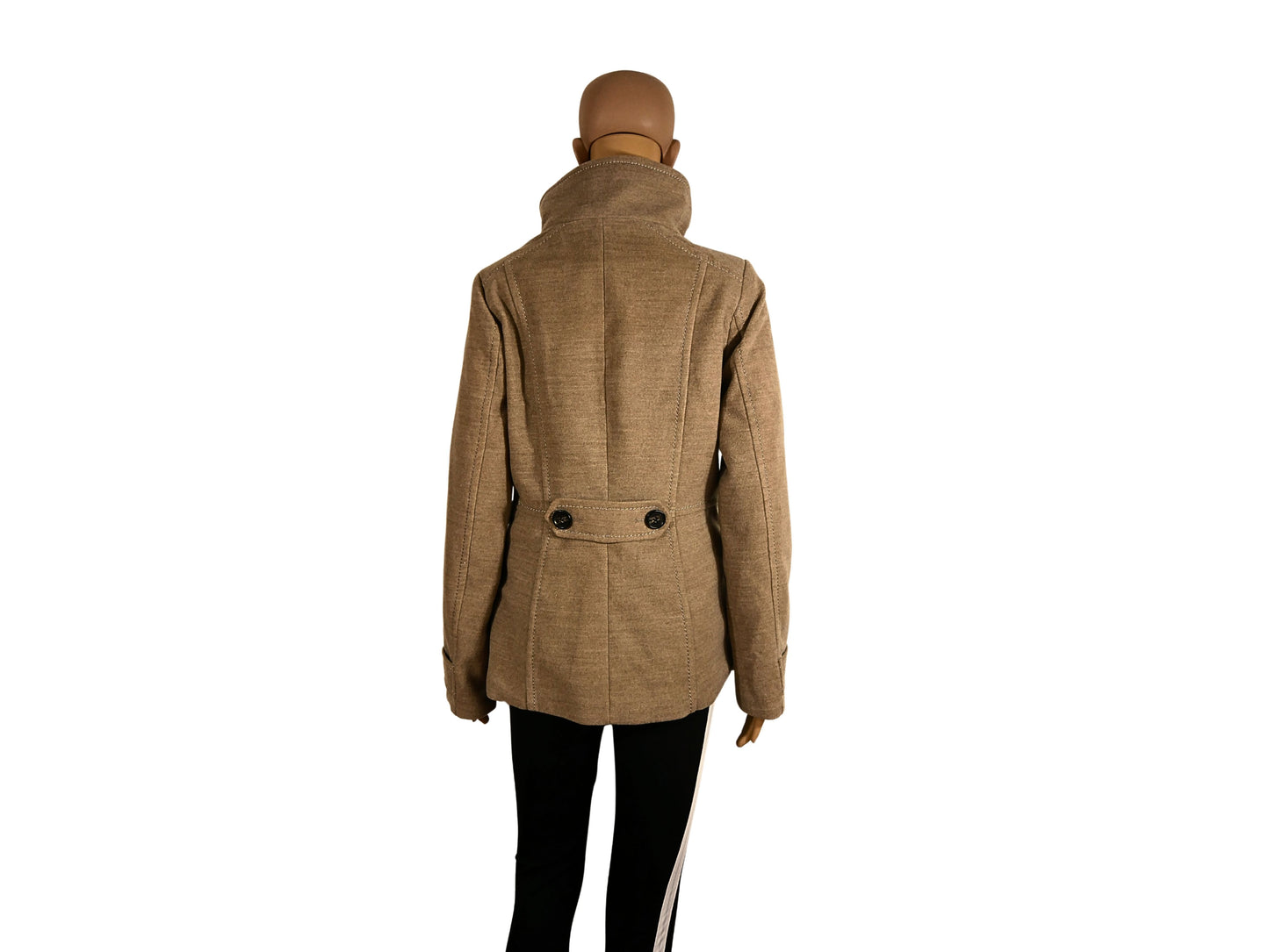 Manteau Femme H&M Beige de seconde main