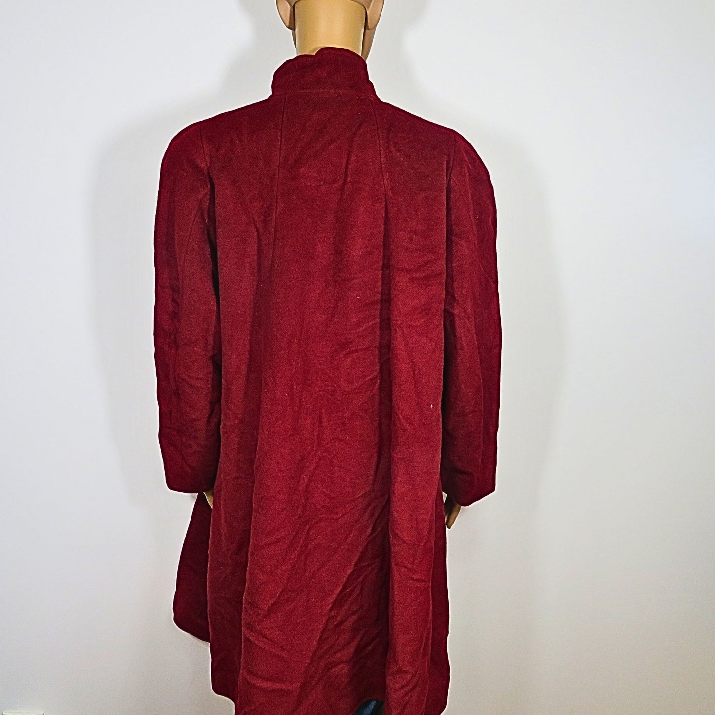 C2 PARIS Manteau vintage rouge