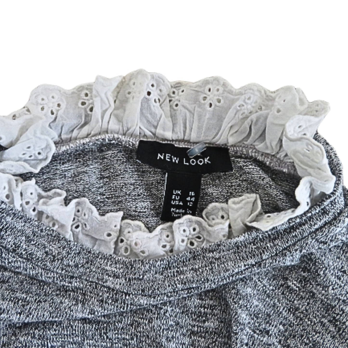 Newlook Embroidered collar sweater