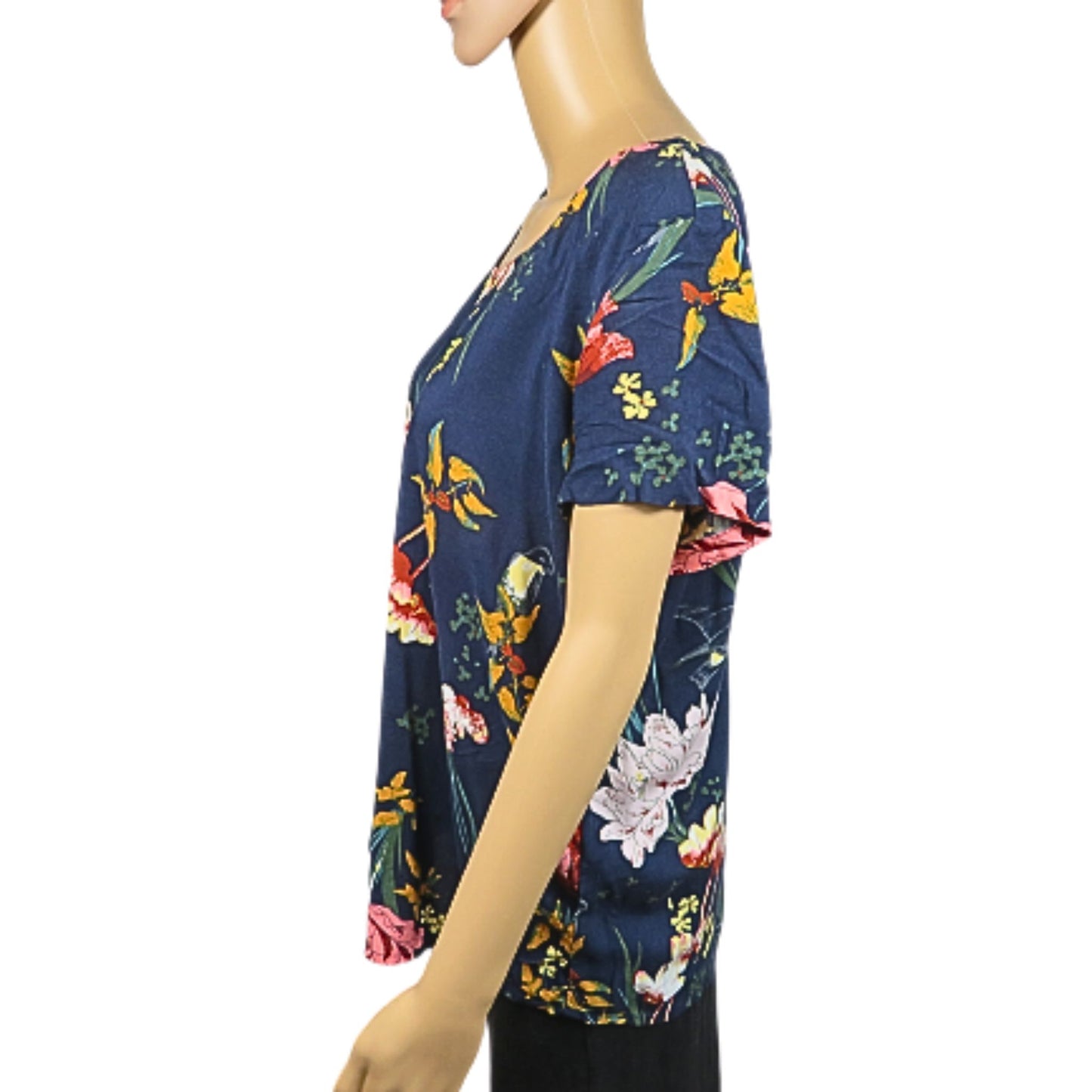 Only Short-sleeved floral blouse