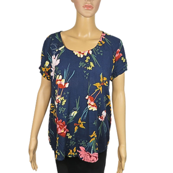 Only Short-sleeved floral blouse