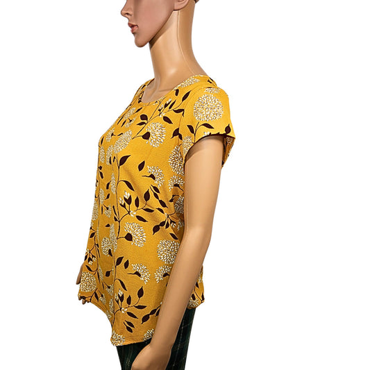 Only Short-sleeved printed blouse