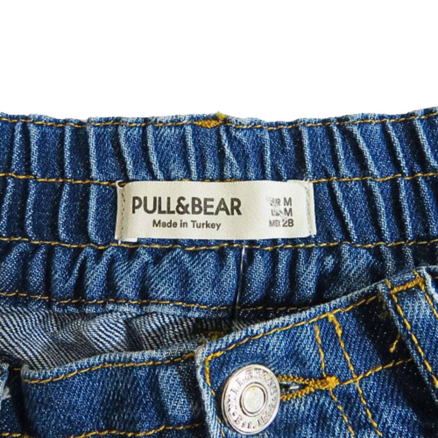 PULL&amp;BEAR Short denim skirt