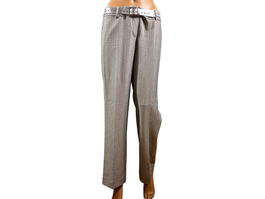 Pantalon de ville gris clair avec ceinture - Next Petite