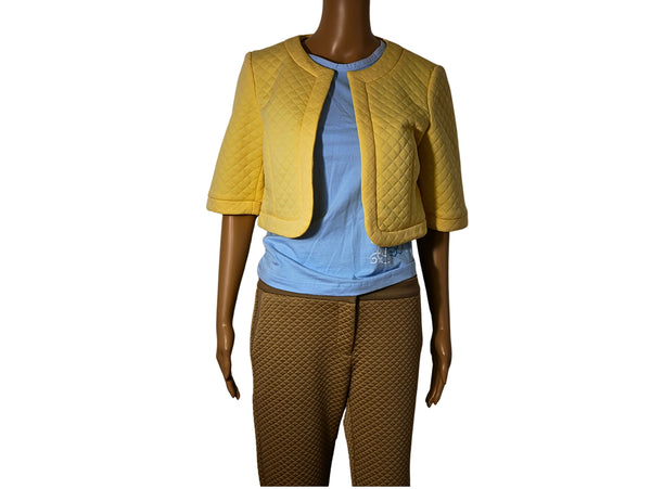 Petit blazer casual Jaune Quiosque