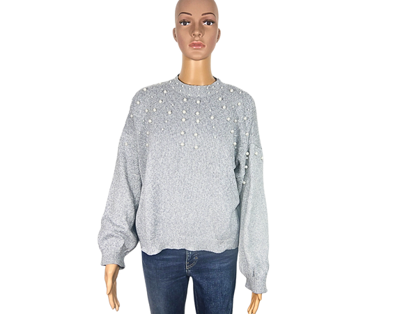 JENNYFER beaded sweater for women