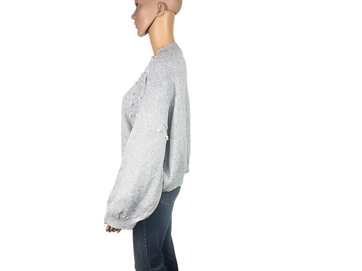 JENNYFER beaded sweater for women