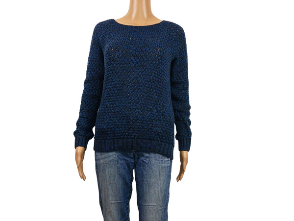 Pull d'hiver bleu pour femmes