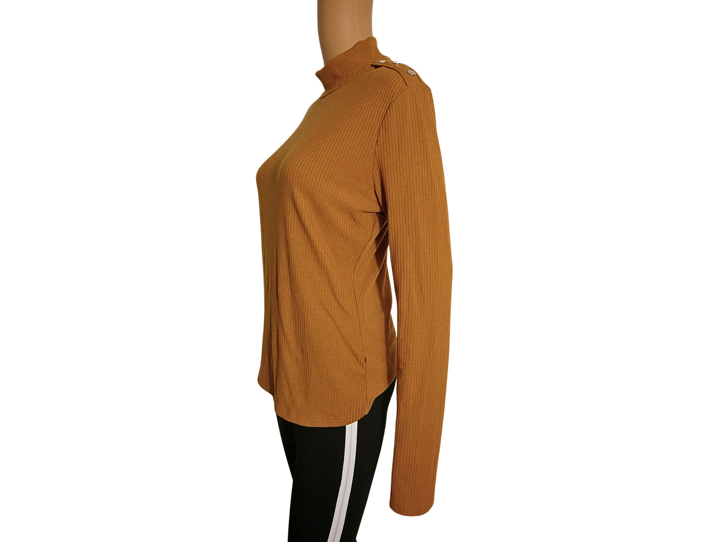 Pullover Shein à col roulé pour femme