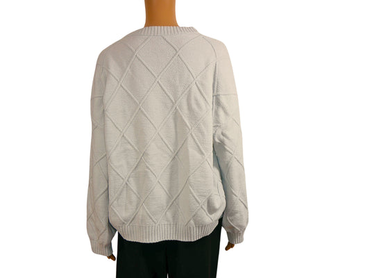 Pull en maille blanche C&A