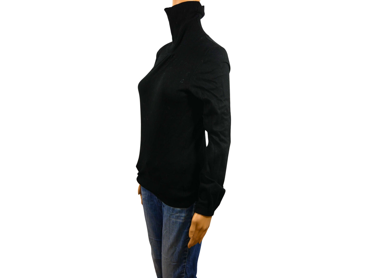 Pull col roulé noir Vero Moda