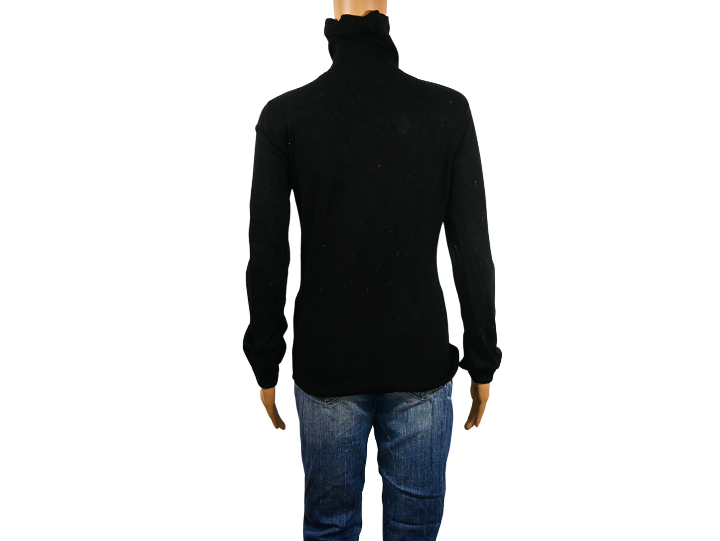 Pull col roulé noir Vero Moda