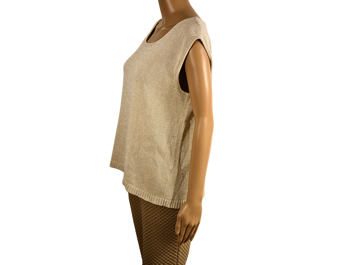 Pullover sans manches col rond pour femme Giorgio
