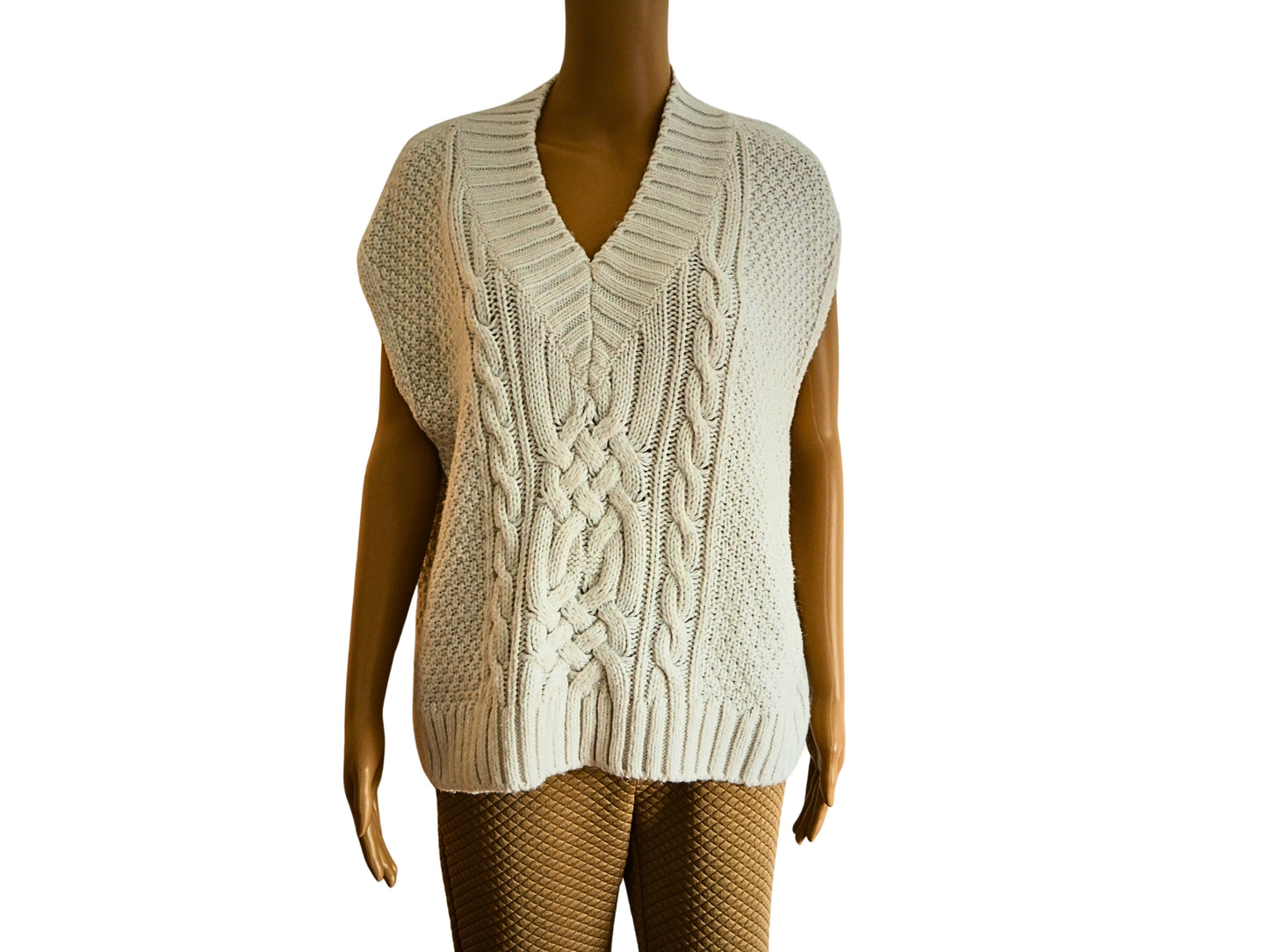 H&amp;M Women's Sleeveless Knitted Sweater