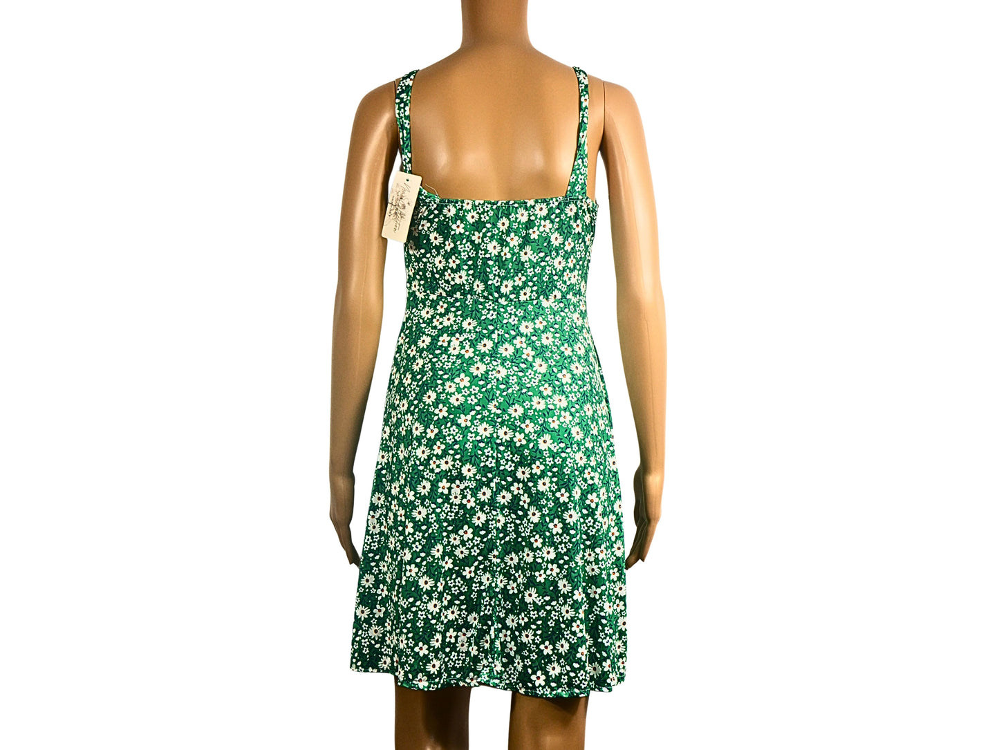 Short dress with print for women