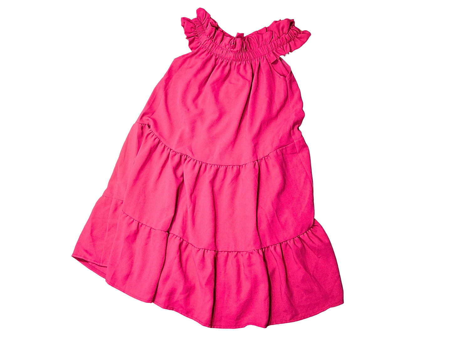 Robe fuchsia coupe mini