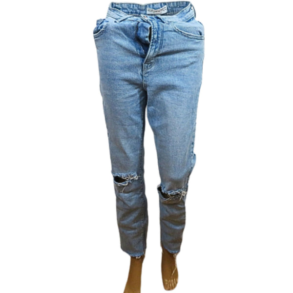 Stradivarius Mom-Jeans mit hohem Bund