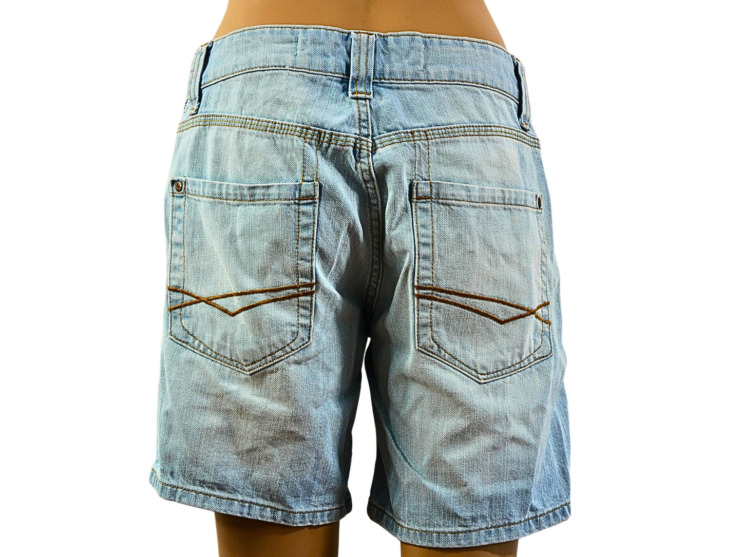 Short en jean délavé Next pour femme