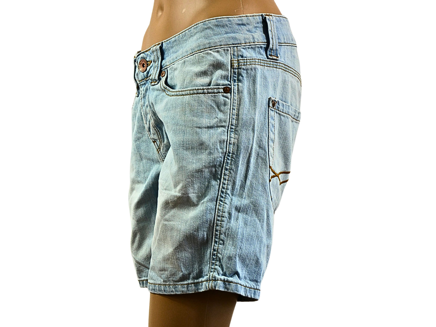 Short en jean délavé Next pour femme