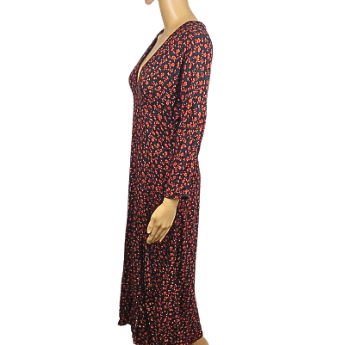 Stradivarius Floral maxi dress