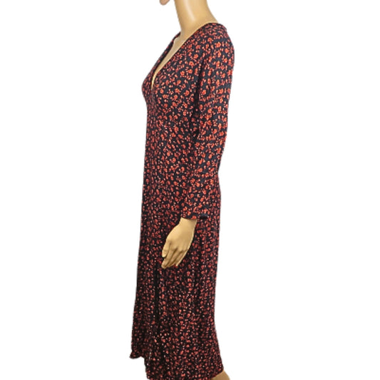 Stradivarius Robe longue florale