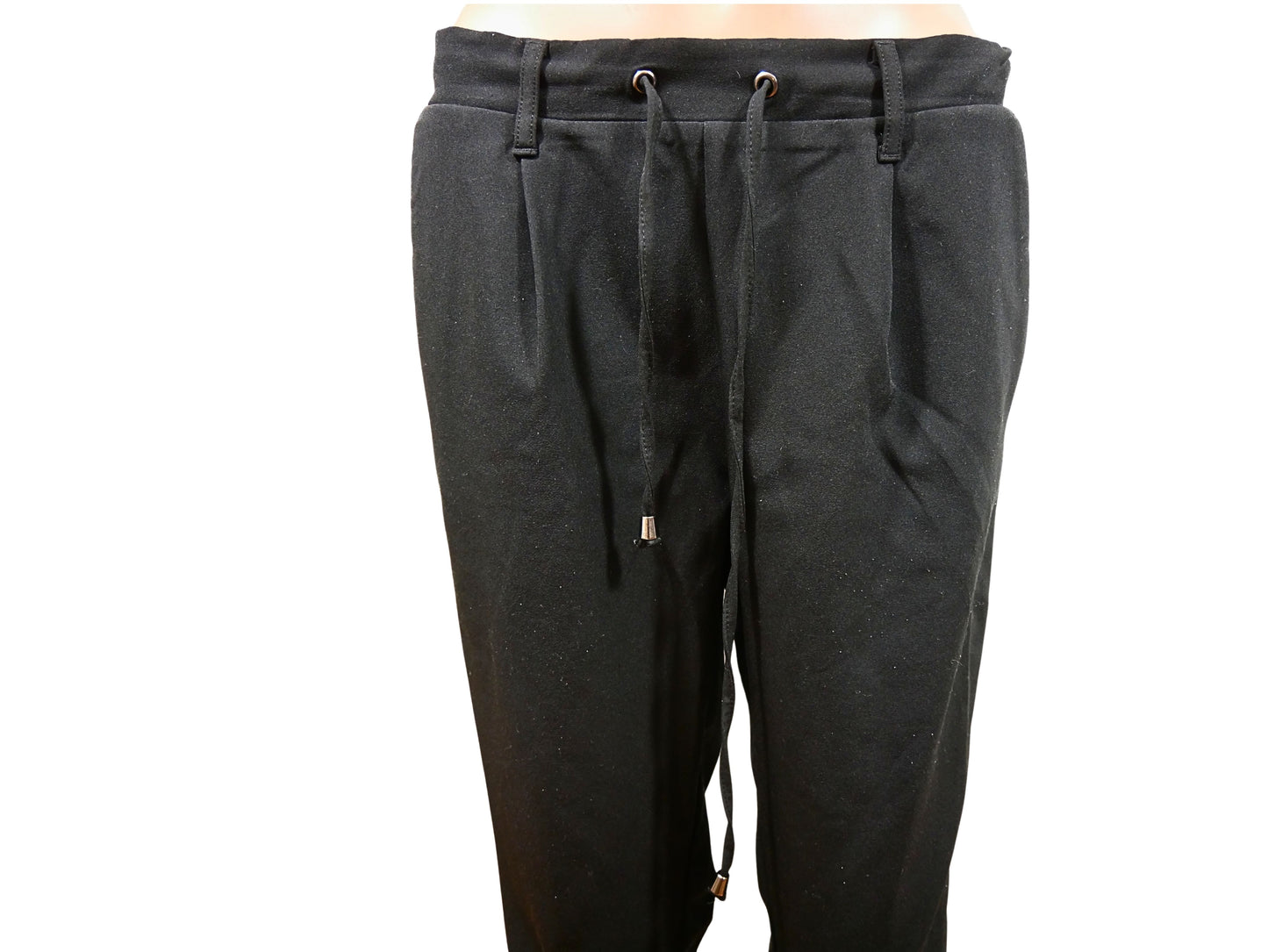 Pantalon chino noir à cordon C&A