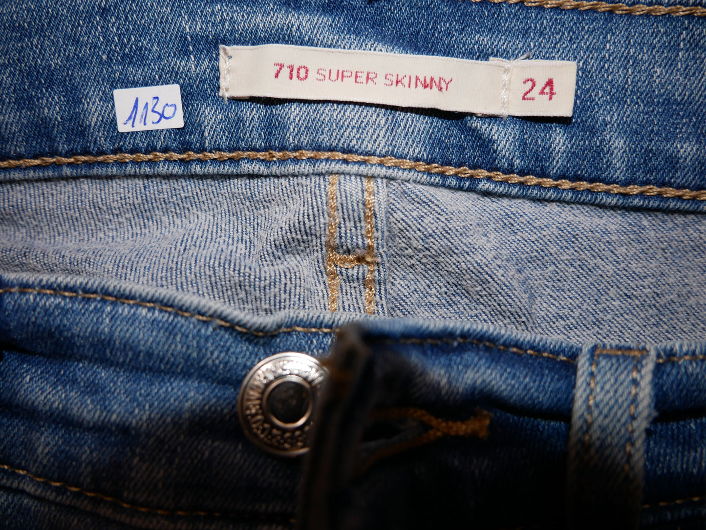 Jean super skinny bleu 710 Levi's