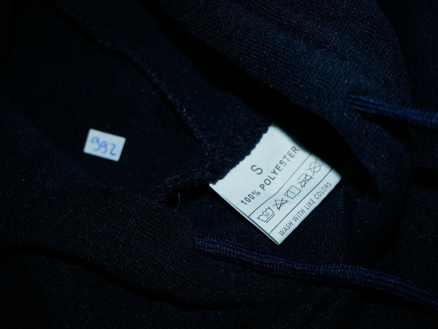Sweat-Shirt bleu a Capuche avec longue manches pour femme