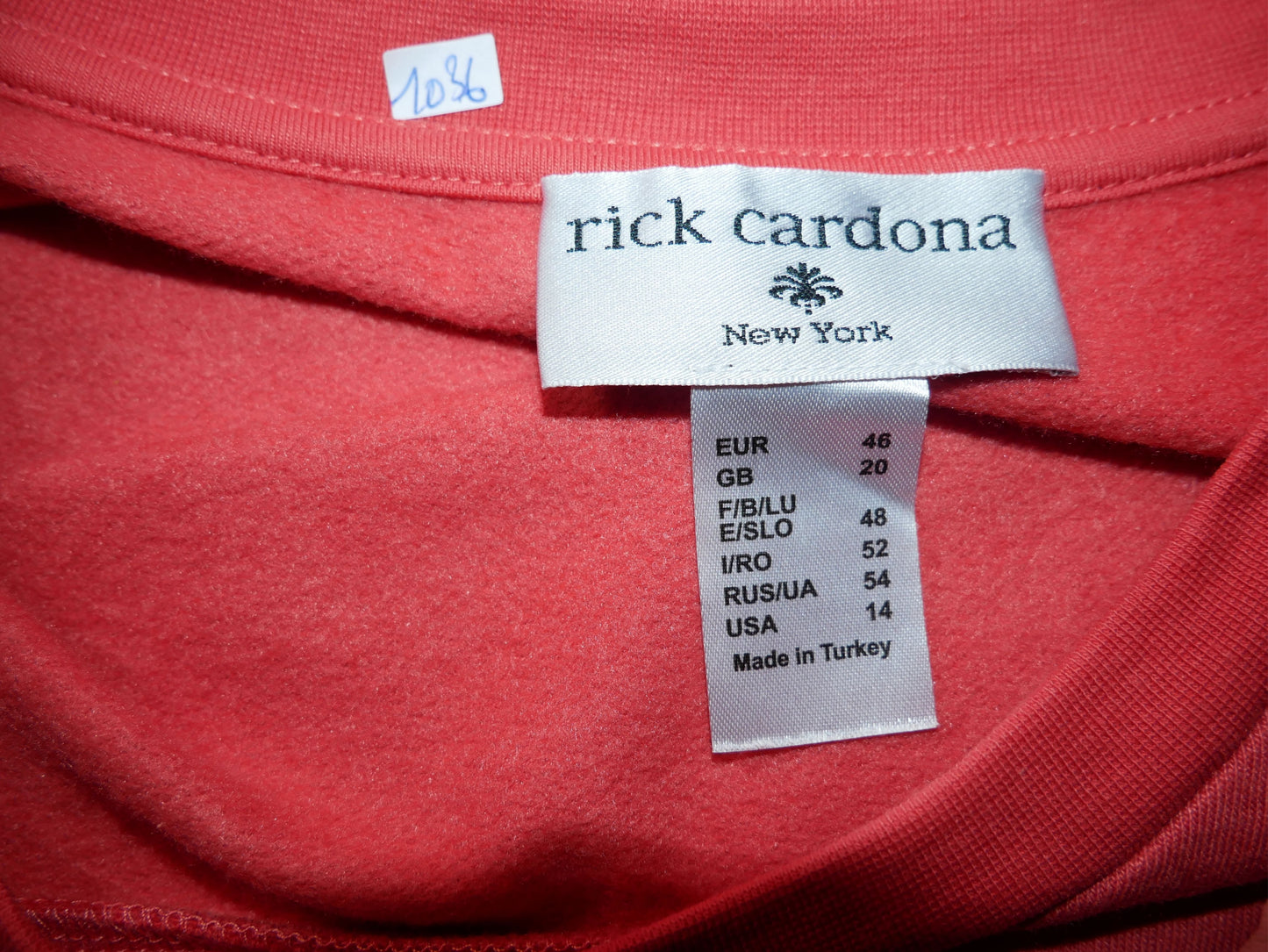 Sweat fuchsia Rick Cardona