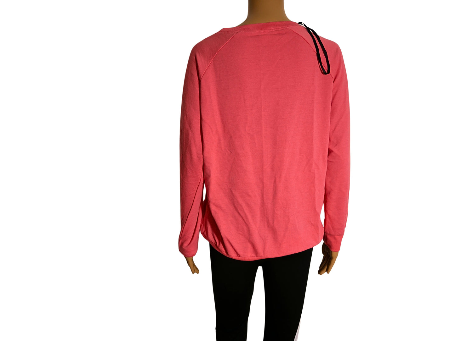 Sweat imprimé rose pour femme