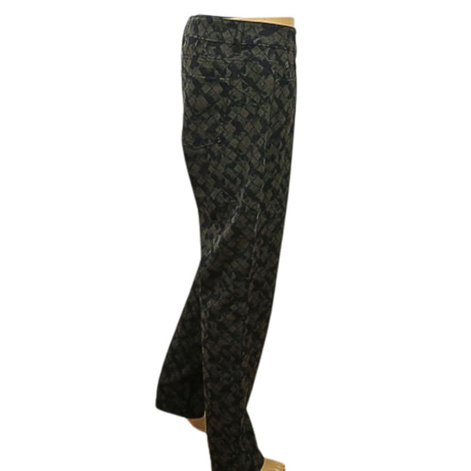 TAIFUN Printed straight pants