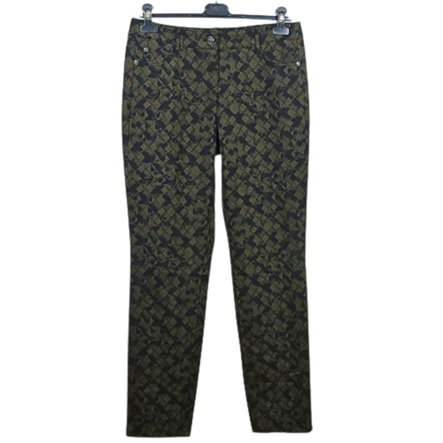 TAIFUN Printed straight pants