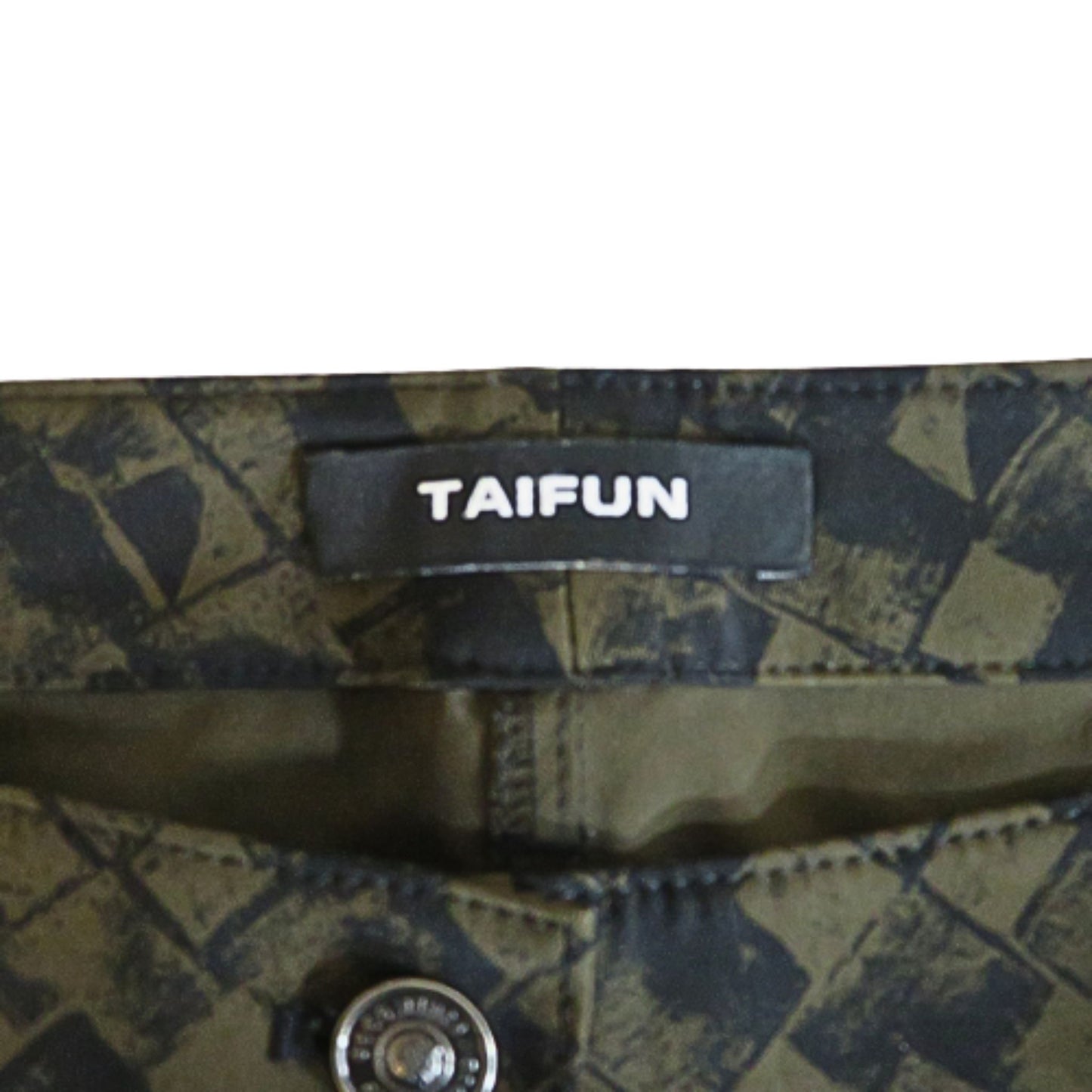 TAIFUN Printed straight pants