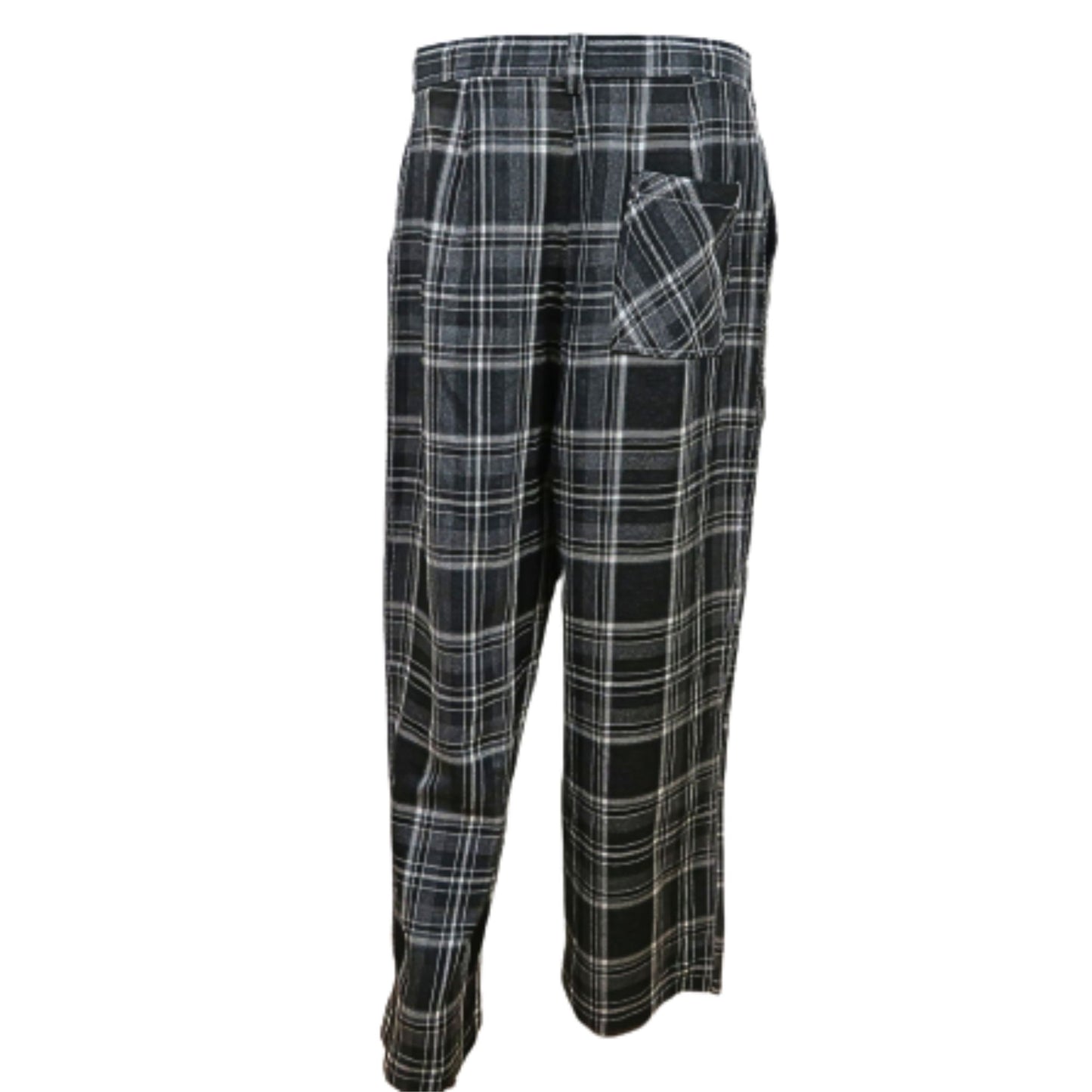 Topshop Checked trousers with belt