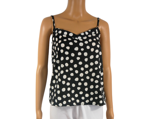 ADORE top with polka dot pattern for women