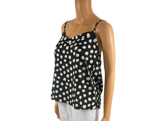 ADORE top with polka dot pattern for women