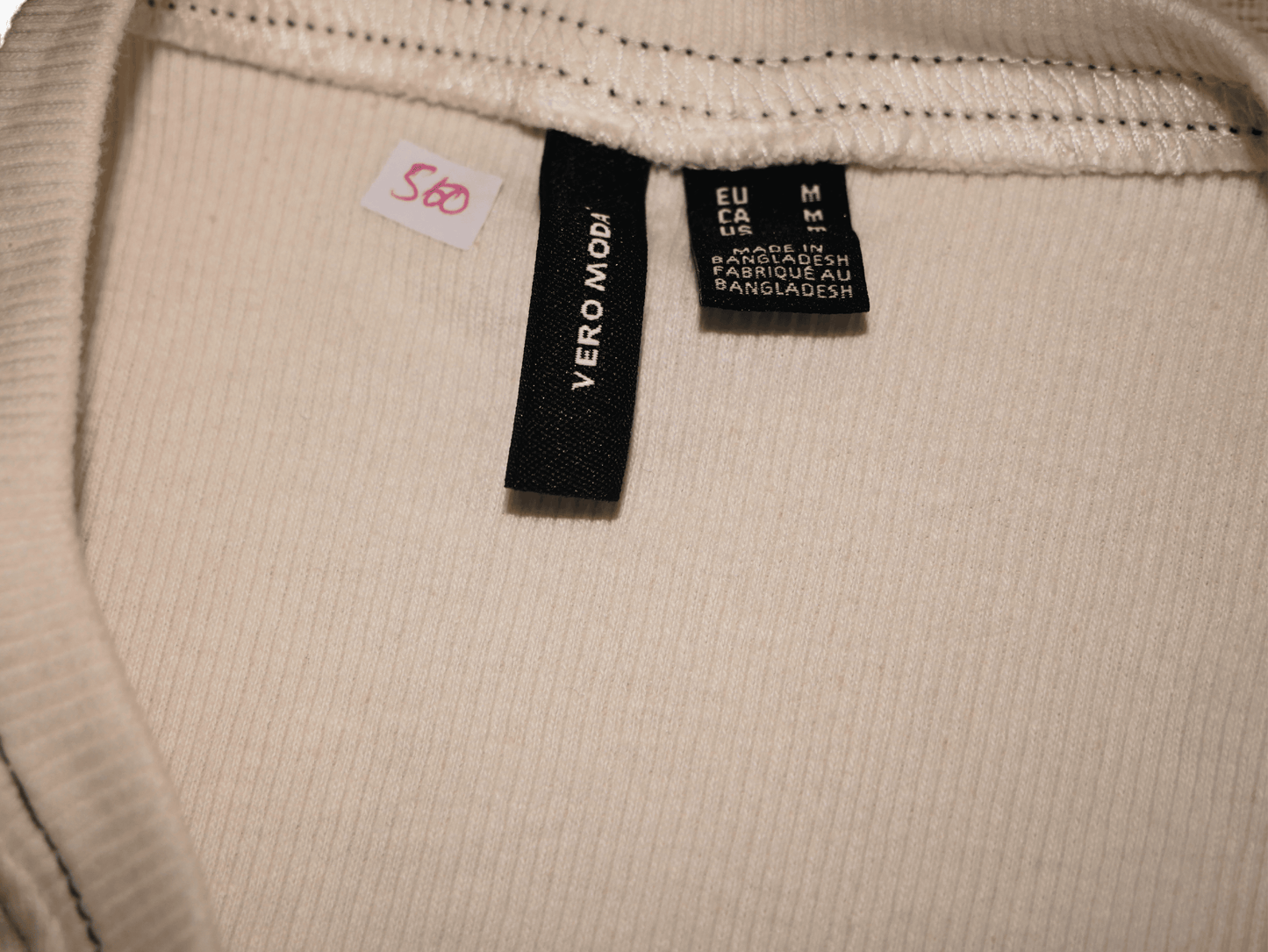 VERO MODA Women's Sleeveless White Top