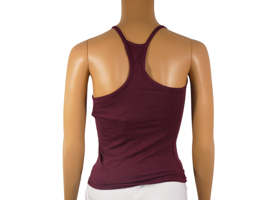 Top bordeaux WEEKDAY pour femme