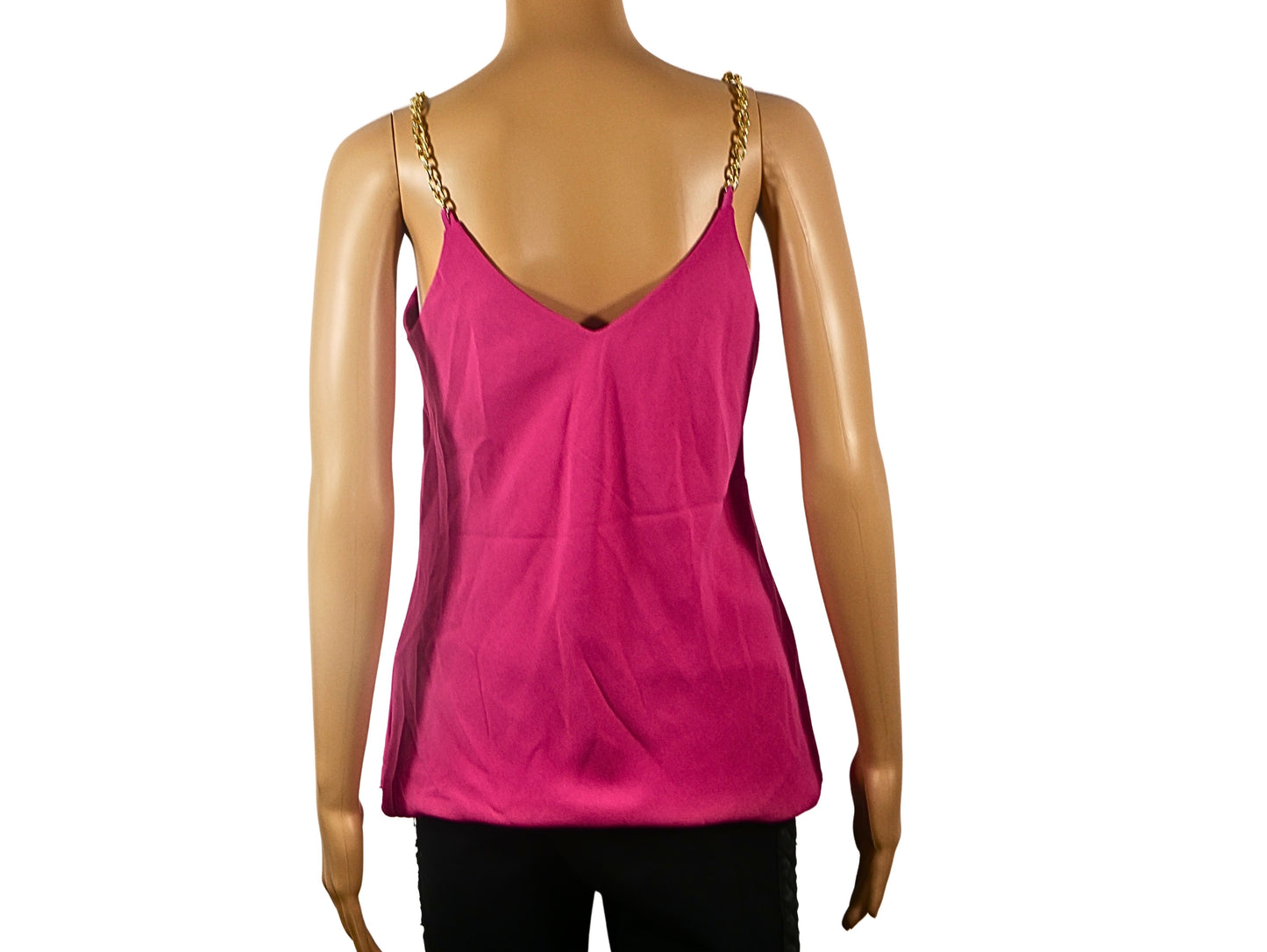 Camisole top with thin straps