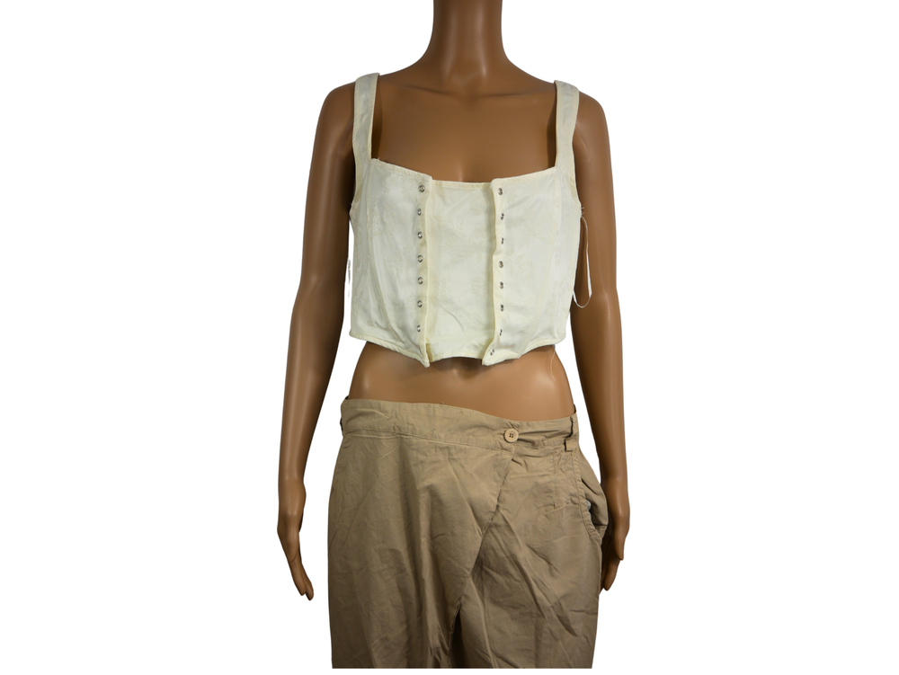 Stradivarius Crop Top corset