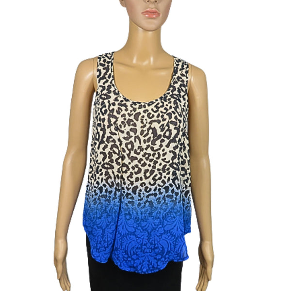 Topshop Animal print top