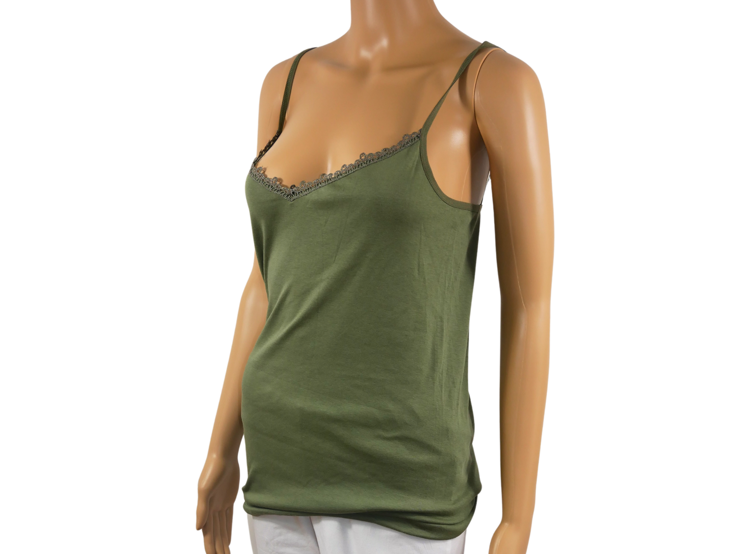 VERO MODA green top with thin straps for women