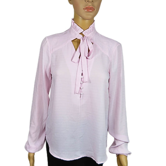 Vila Tie collar blouse