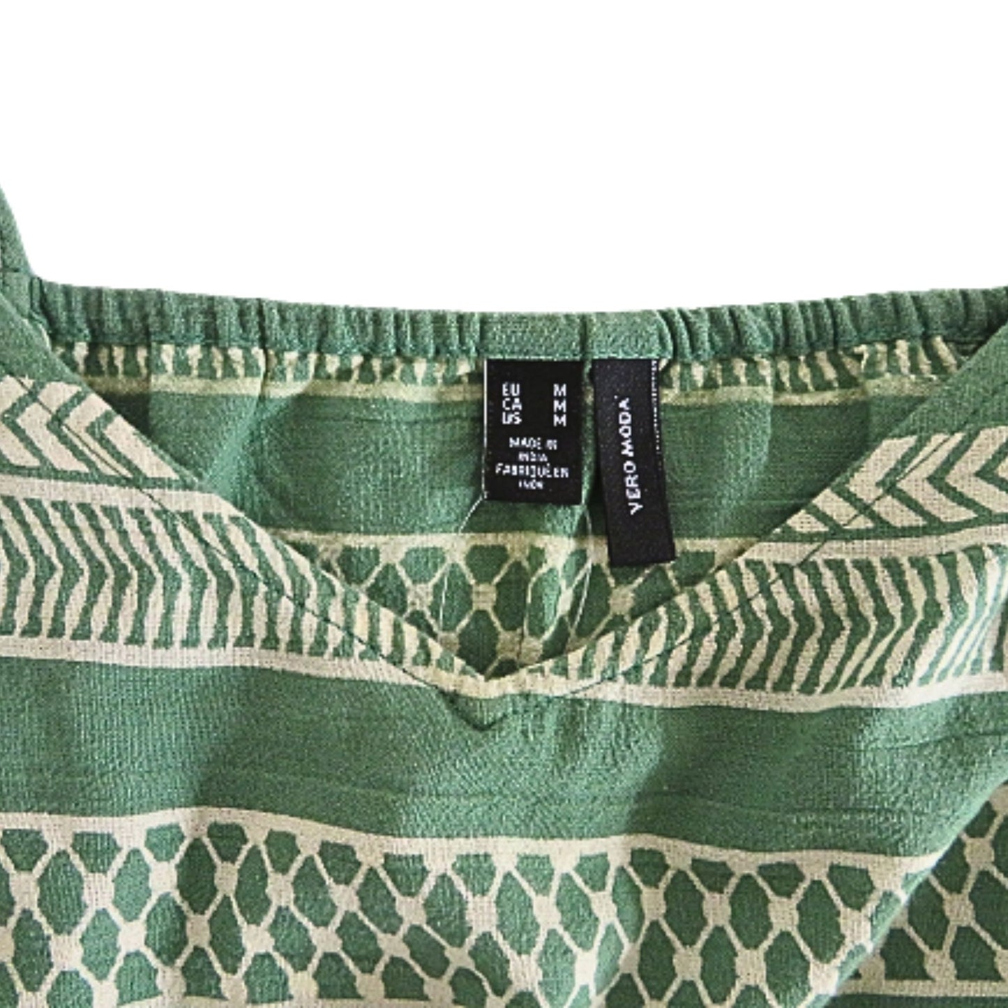 Vero Moda Green Spaghetti Strap Long Dress