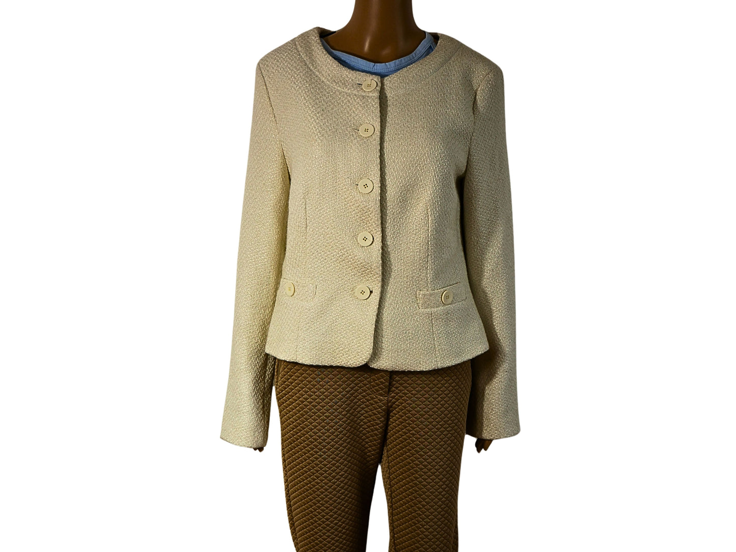 Veste beige Quiosque pour femme