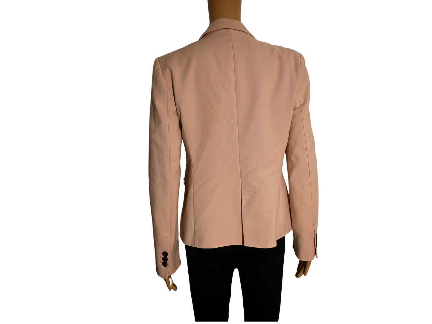 Veste blazer cintré rose Zara