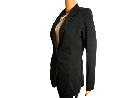 Blazer noir ajusté femme FREE/QUENT