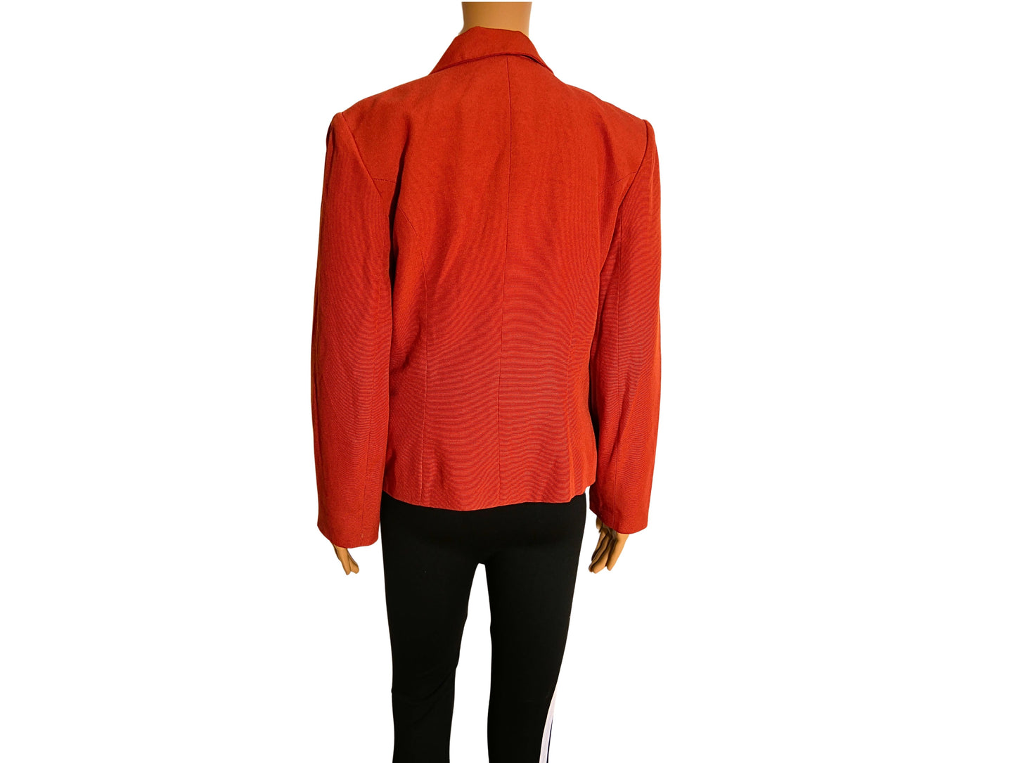 Veste blazer vintage orange de taille XL