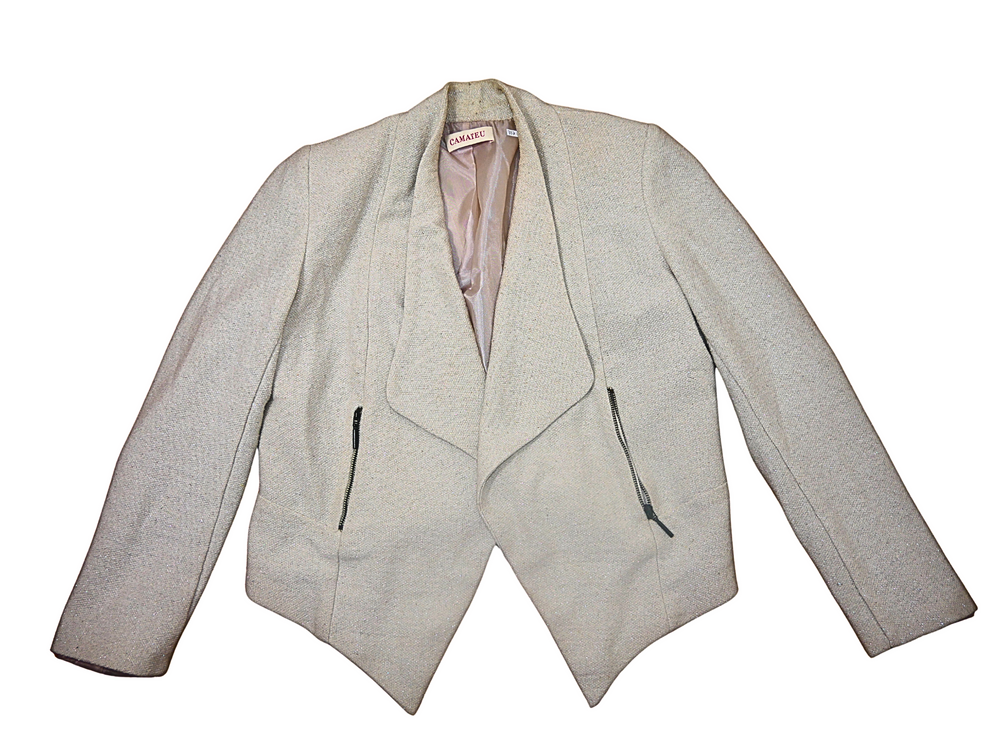 Second-hand Camaïeu tweed jacket for women