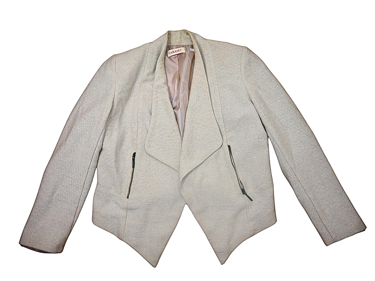 Second-hand Camaïeu tweed jacket for women